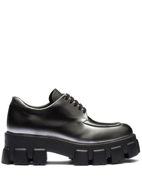 prada thick sole|farfetch prada shoes.